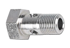 DIN 7643 Винт полый с шестигранной головкой и отверстиями на теле винта (банджо болт)