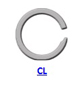 Кольцо стопорное CL спиральное наружное дюймовое
