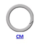 Кольцо стопорное CM спиральное осевое наружное (дюймовое)