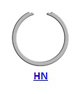 Кольцо стопорное HN концентрическое осевое внутреннее (дюймовое)