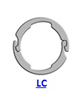 Кольцо стопорное LC эксцентрическое радиальное наружное (дюймовое)