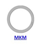 Кольцо стопорное MKM спиральное осевое внутреннее