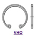 Кольцо стопорное VHO эксцентрическое осевое внутреннее (дюймовое)