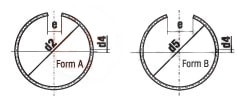 DIN 7993 Кольцо стопорное из круглой проволоки